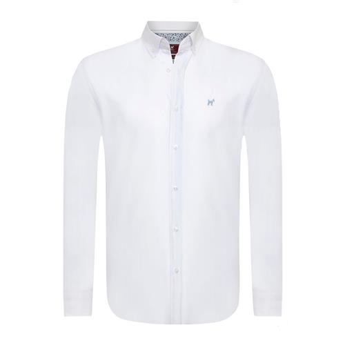 Williot Skjorte  lyseblå / hvid