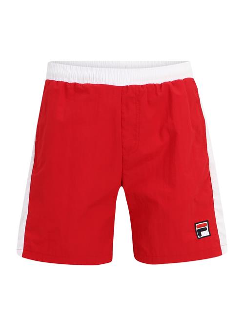 FILA Badeshorts 'Singapur'  natblå / rød / hvid