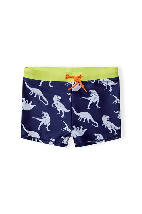 MINOTI Badeshorts  røgblå / mørkeblå / æble