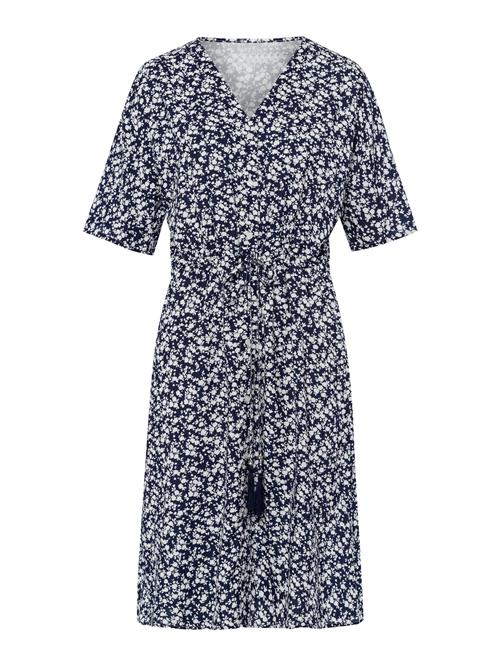 heine Blusekjole  marin / hvid