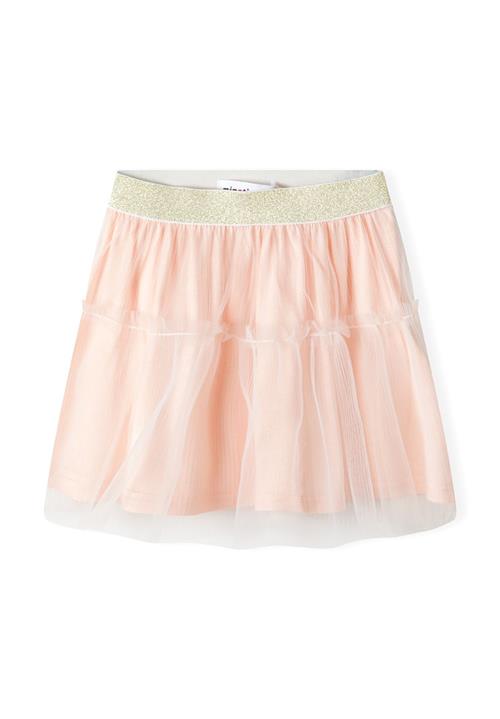 MINOTI Nederdel  guld / pastelpink