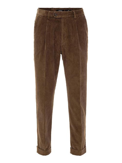 Antioch Bukser med lægfolder  brun