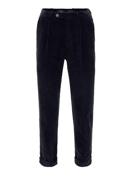 Antioch Bukser med lægfolder  sort