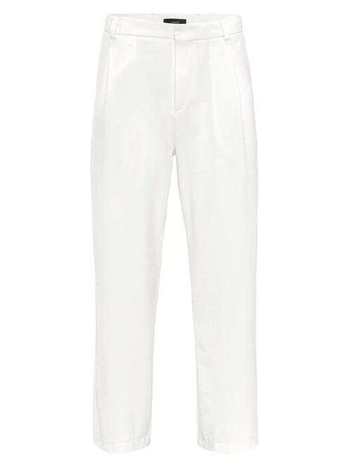 Antioch Bukser med lægfolder  ecru