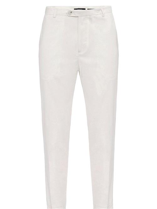 Antioch Bukser med fals  ecru