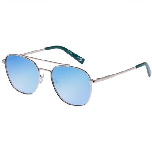 LE SPECS Solbriller 'Metaphor'  blå / sølv