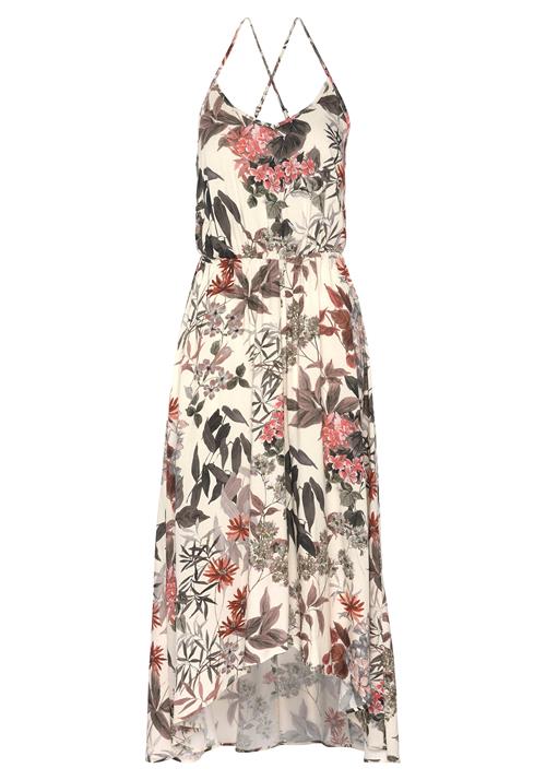 LASCANA Sommerkjole  sand / lysebrun / khaki / koral