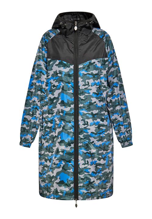 myMo ATHLSR Overgangsfrakke  royalblå / lysegrå / mørkegrøn / sort