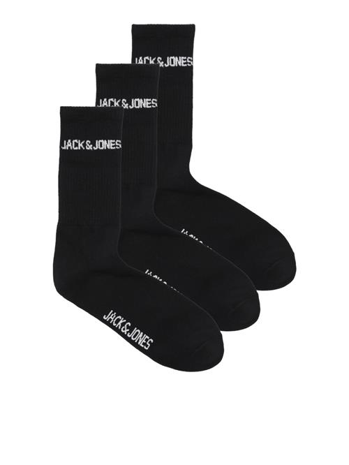 JACK & JONES Sokker 'JACMELVIN'  sort / hvid