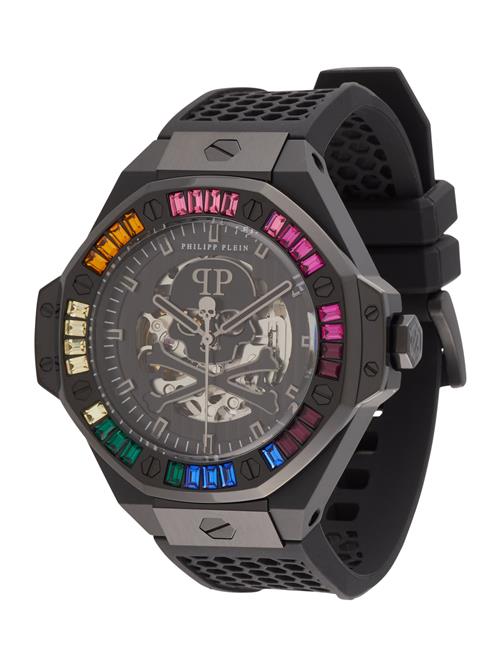 Philipp Plein Analogt ur '$keleton Royal'  blå / grøn / pink / sort