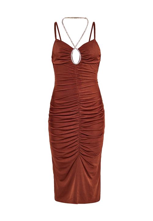 faina Coctailkjole  rustrød