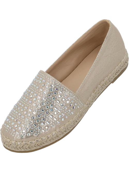 Palado by Sila Sahin Espadrillaer 'Chesu'  guld