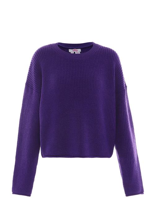 MYMO Pullover  mørkelilla