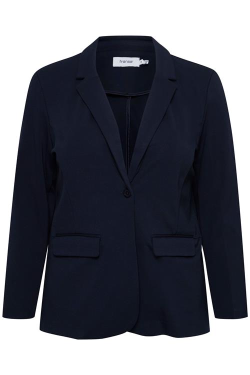 Fransa Curve Blazer  mørkeblå
