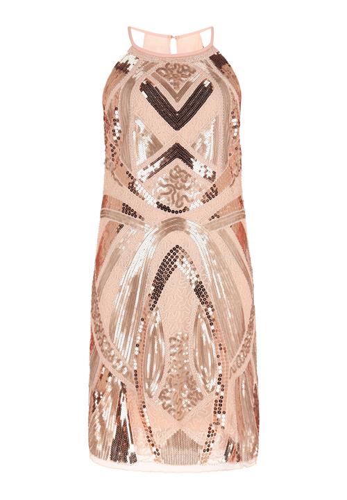 NAEMI Coctailkjole  nude / champagne / guld