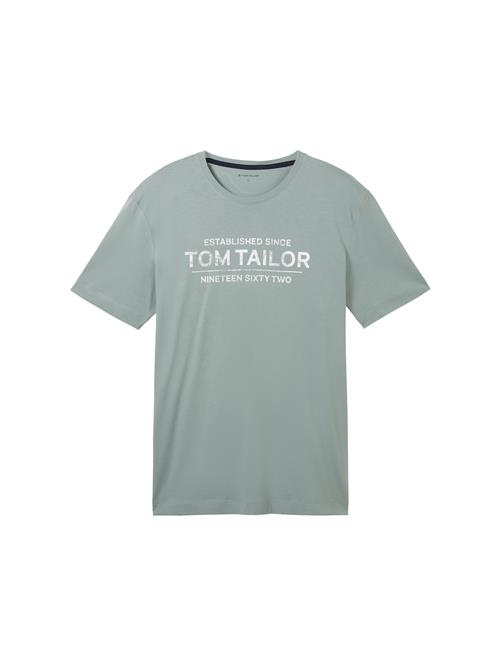 TOM TAILOR Bluser & t-shirts  mint / hvid