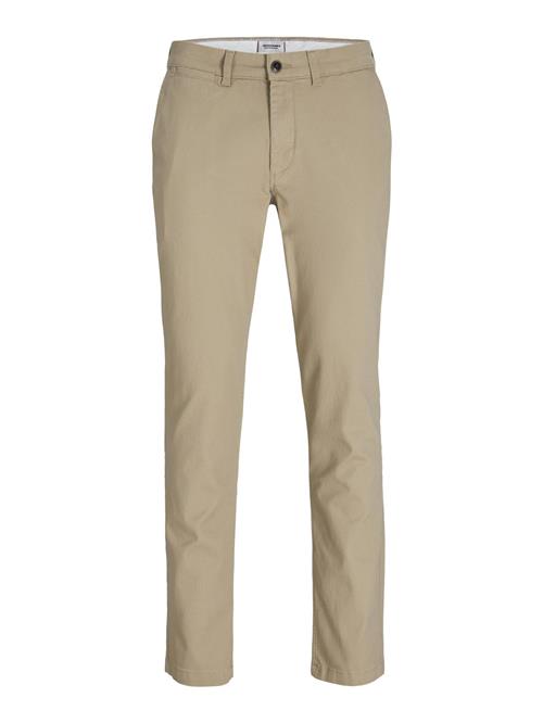 JACK & JONES Lærredsbukser 'MARCO DAVE'  beige