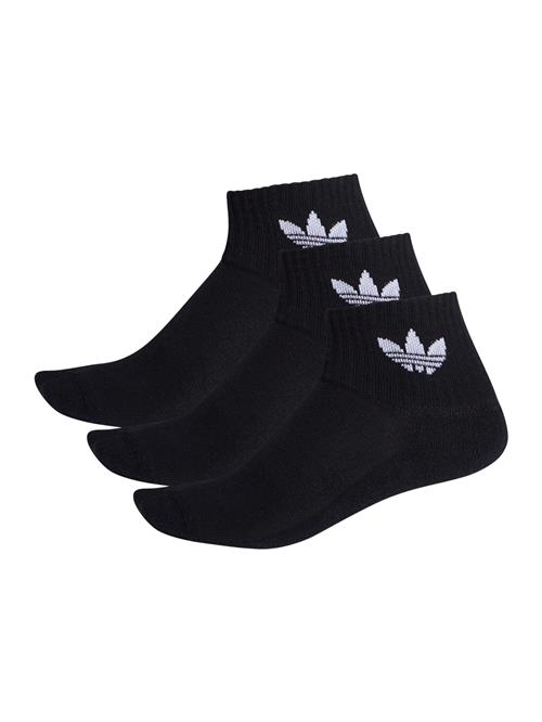 ADIDAS ORIGINALS Sokker 'Mid Crew 3 Pairs'  sort / hvid