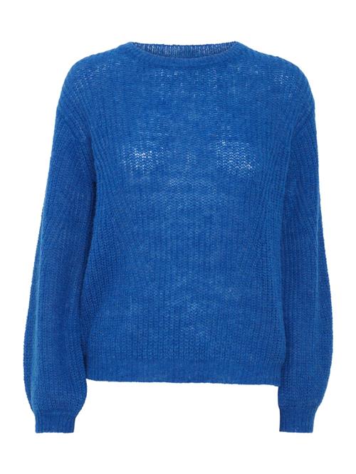 PULZ Jeans Pullover 'IRIS '  royalblå
