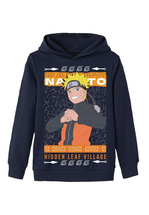 NAME IT Sweatshirt  grafit / orange / sort / hvid