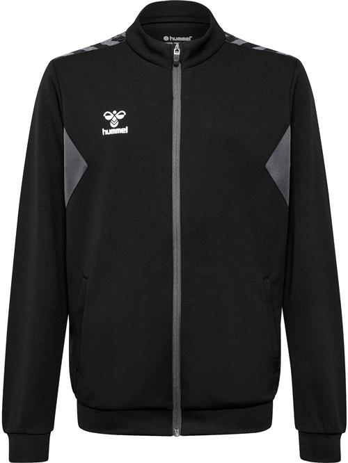 Hummel Sportssweatjakke  røggrå / sort / hvid