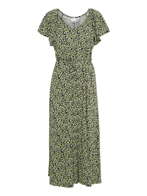 ICHI Kjole 'Aya'  grøn / pastelgrøn / lysegrøn / mørkegrøn