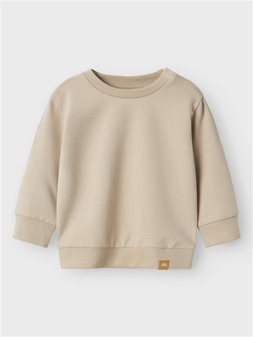 NAME IT Sweatshirt 'Takki'  mørkebeige