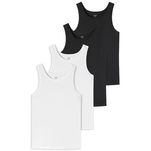 uncover by SCHIESSER Undertrøje  sort / hvid