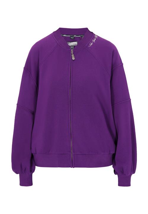 DreiMaster Vintage Sweatjakke  mørkelilla