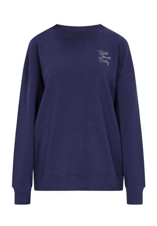 DreiMaster Vintage Sweatshirt  marin / hvid