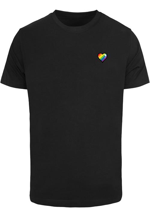 Mister Tee Bluser & t-shirts 'Glossy Heart Pride'  blå / lilla / koral / sort