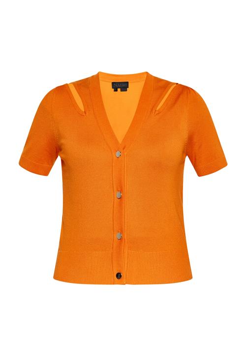 NAEMI Cardigan  mørkeorange