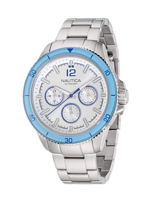NAUTICA Analogt ur 'WINDROSE '  blå / sølv