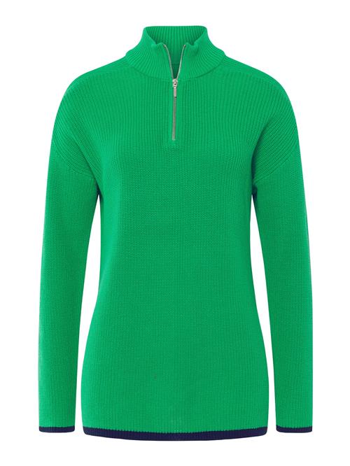 heine Pullover  marin / græsgrøn