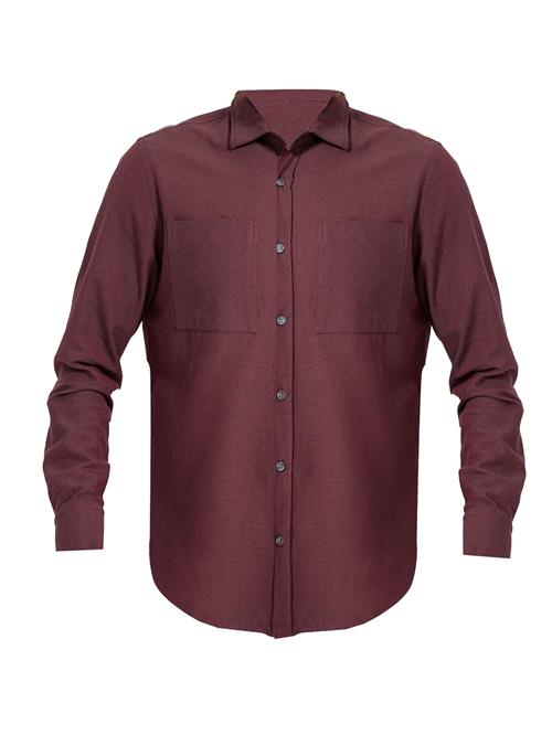 By Diess Collection Skjorte  grå / bordeaux