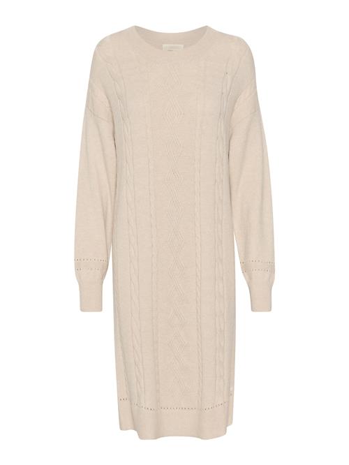 Cream Strikkjole 'CRDela'  beige