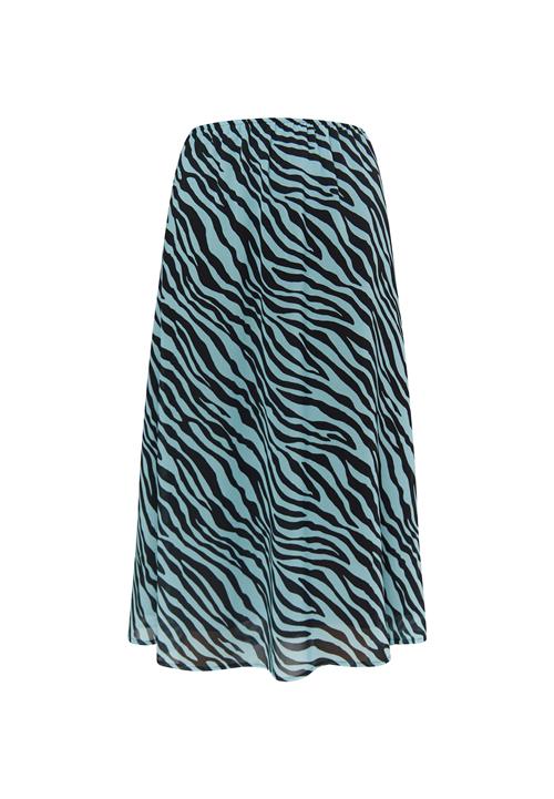 faina Nederdel  lyseblå / sort