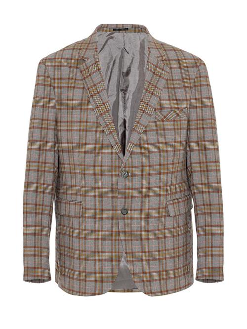 Daniel Hills Jakke  gul / grå / orange / hvid