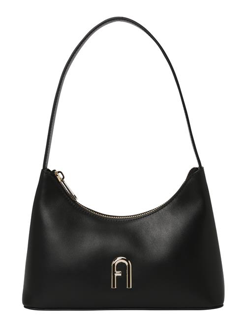 FURLA Skuldertaske 'Diamante'  guld / sort