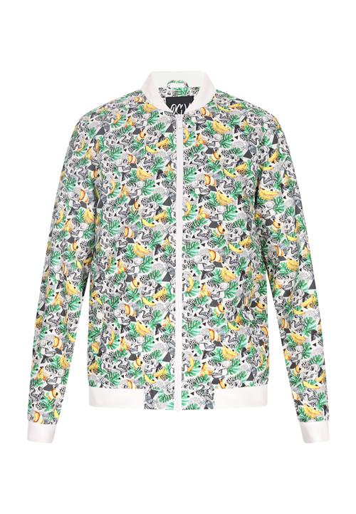 OCY Overgangsjakke  blå / gul / grøn / hvid