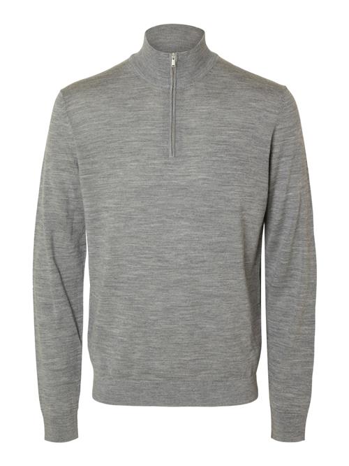 SELECTED Pullover 'SLHTray'  grå-meleret