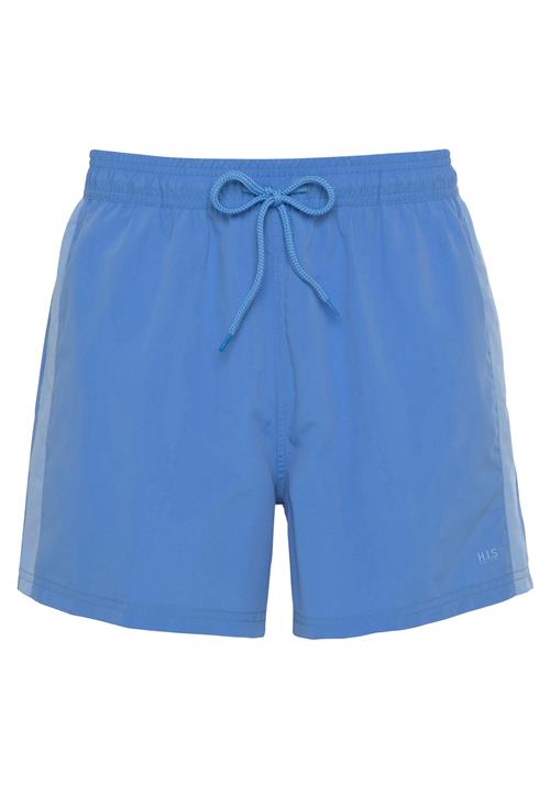 H.I.S Badeshorts  blå / lyseblå / hvid