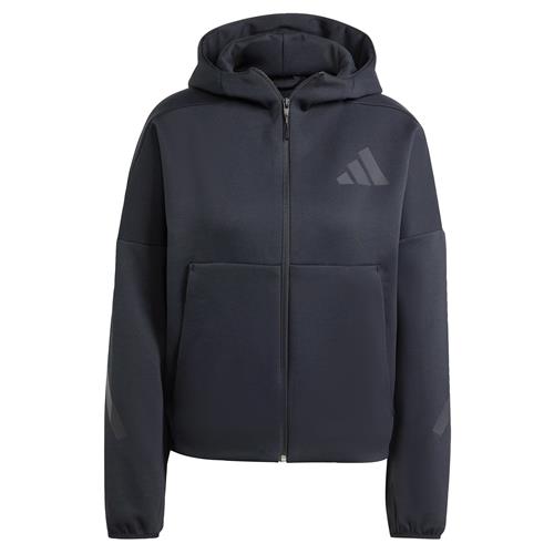 ADIDAS SPORTSWEAR Sportssweatjakke 'Z.N.E.'  grå / sort