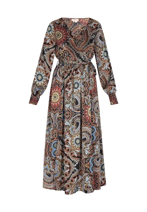 usha FESTIVAL Sommerkjole  lyseblå / rød / sort / hvid