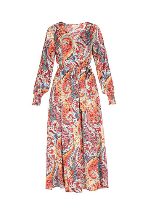 usha FESTIVAL Sommerkjole  blå / orange / rød / hvid