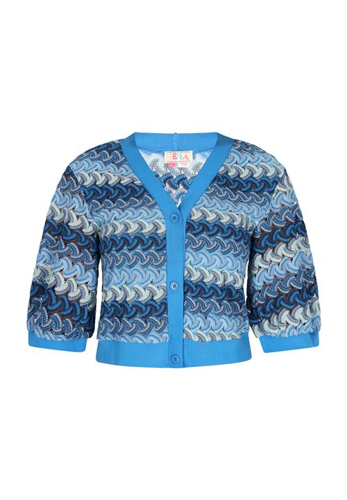 IZIA Cardigan  natblå / azur / lyseblå / hvid