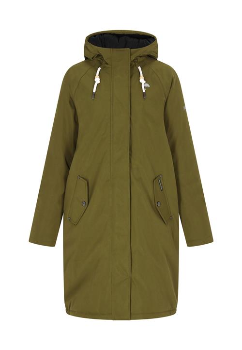 Schmuddelwedda Vinterparka  oliven / hvid
