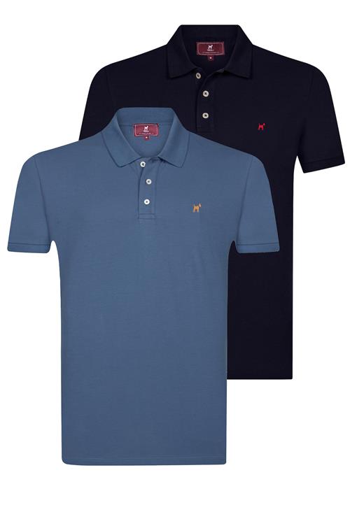 Williot Bluser & t-shirts  natblå / dueblå / lyseorange / lys rød