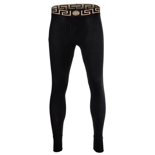 VERSACE Lange underbukser  gul / sort