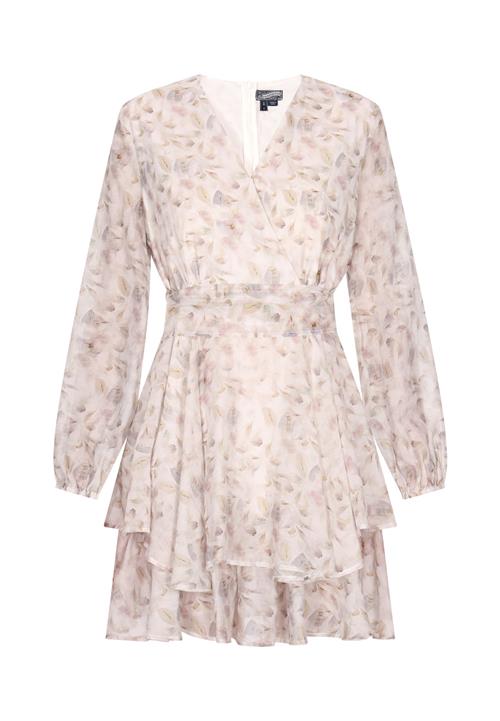 DreiMaster Vintage Kjole  blå / cappuccino / pink / hvid